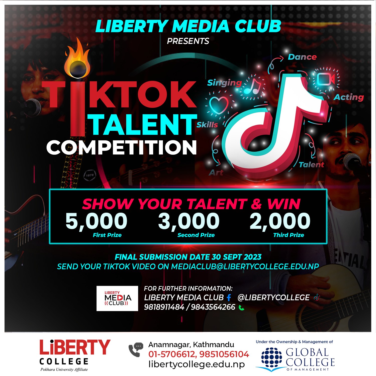 TikTok Talent Competition - Liberty College Nepal